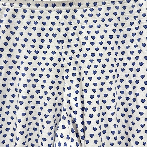 Roller Rabbit Blue Heart Pajama Pants XS EUC - Picture 4 of 5
